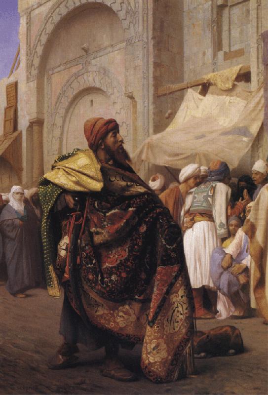 The Carpet Merchant of Cairo, Jean - Leon Gerome